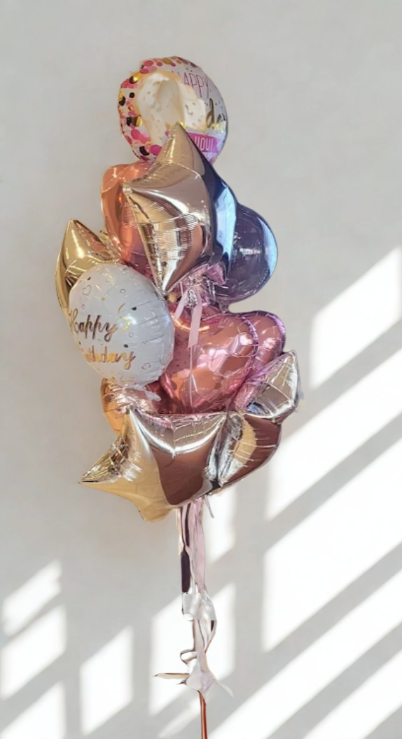 HELIUM THEMED BOUQUET